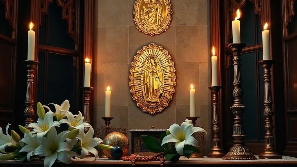 El Significado del Collar (Cozcatl) que Lleva la Virgen de Guadalupe en el Tepeyac