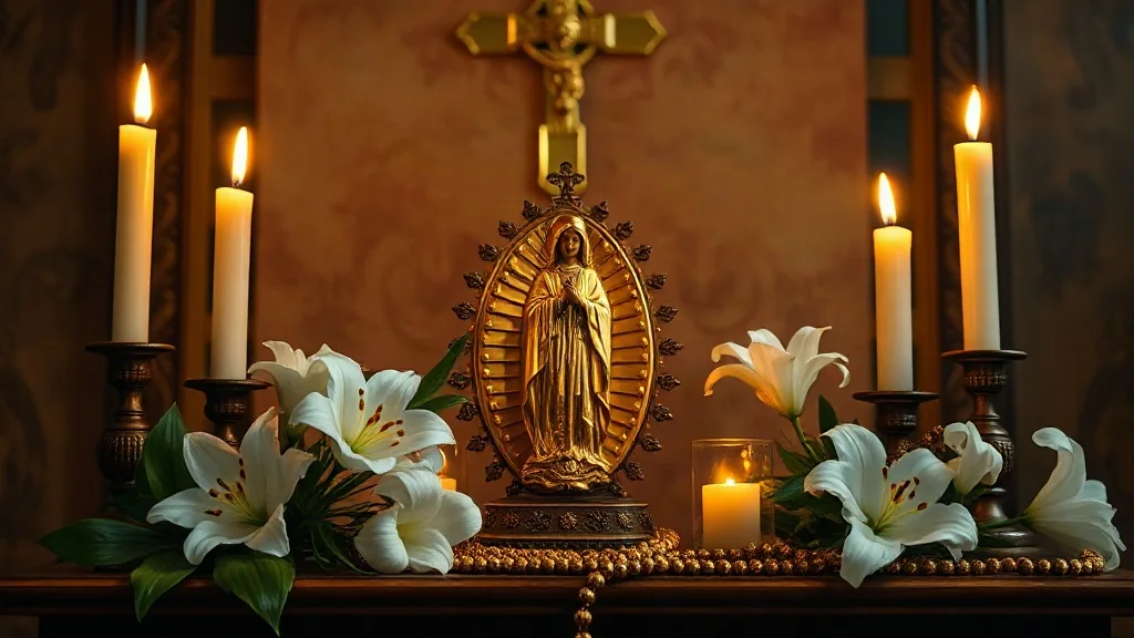Los Símbolos Sagrados en la Imagen de la Virgen de Guadalupe: Guía Visual del Ayate