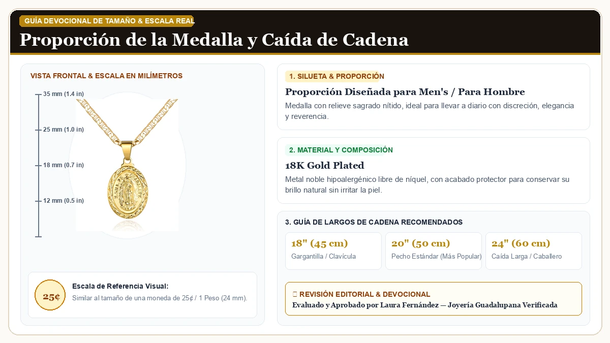 Infografía de escala y medidas en milímetros: Barzel 18K Oro Plated Flat Mariner/Marina 060 3MM Cadena Collar c en Chapa de Oro de 18K Reluciente con guía de tamaño y largo de cadena